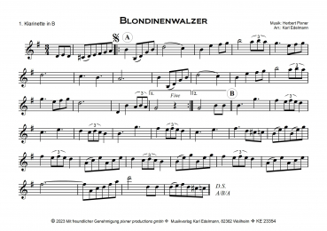 Blondinenwalzer